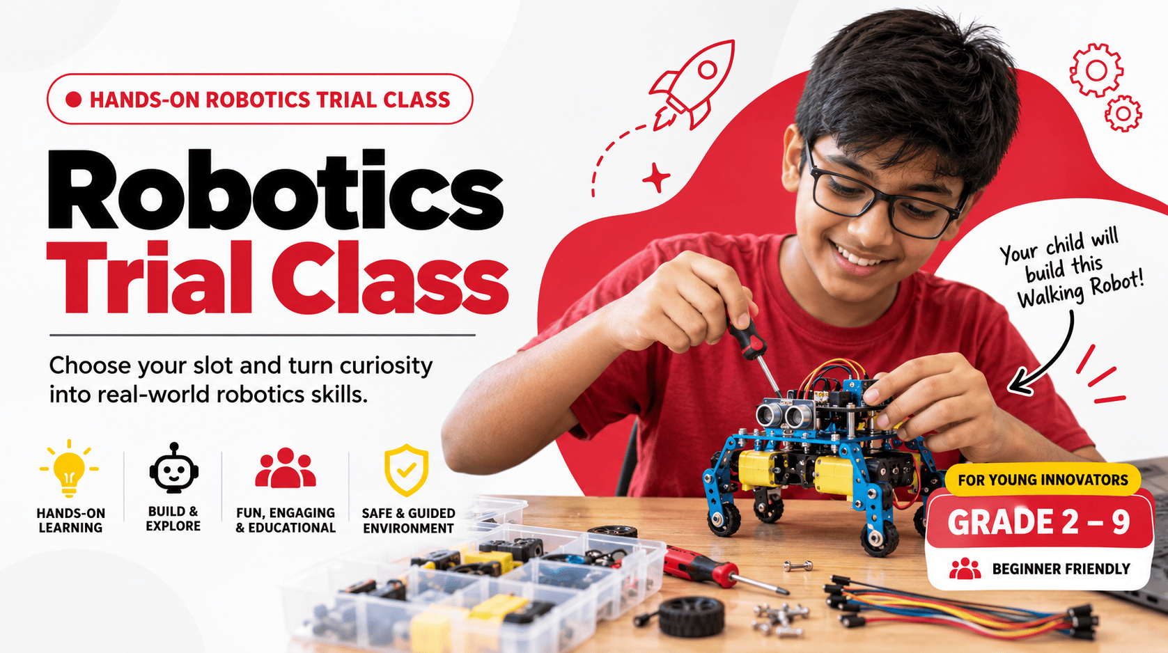 Robotics Trial Class banner