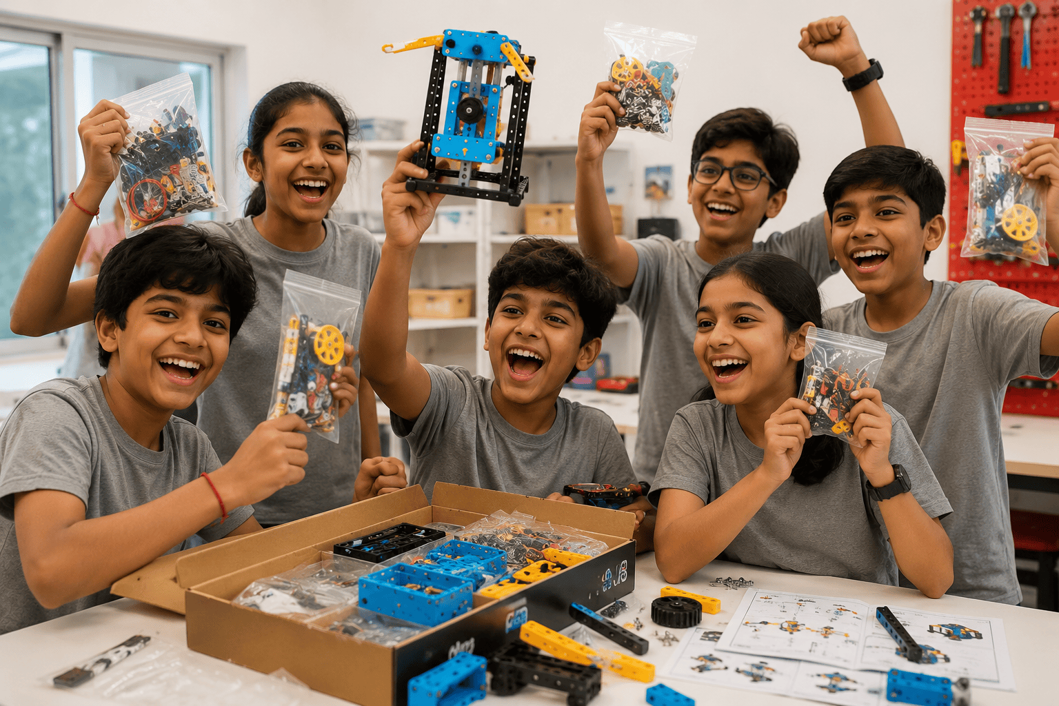 Take-home Light Following Robot kit