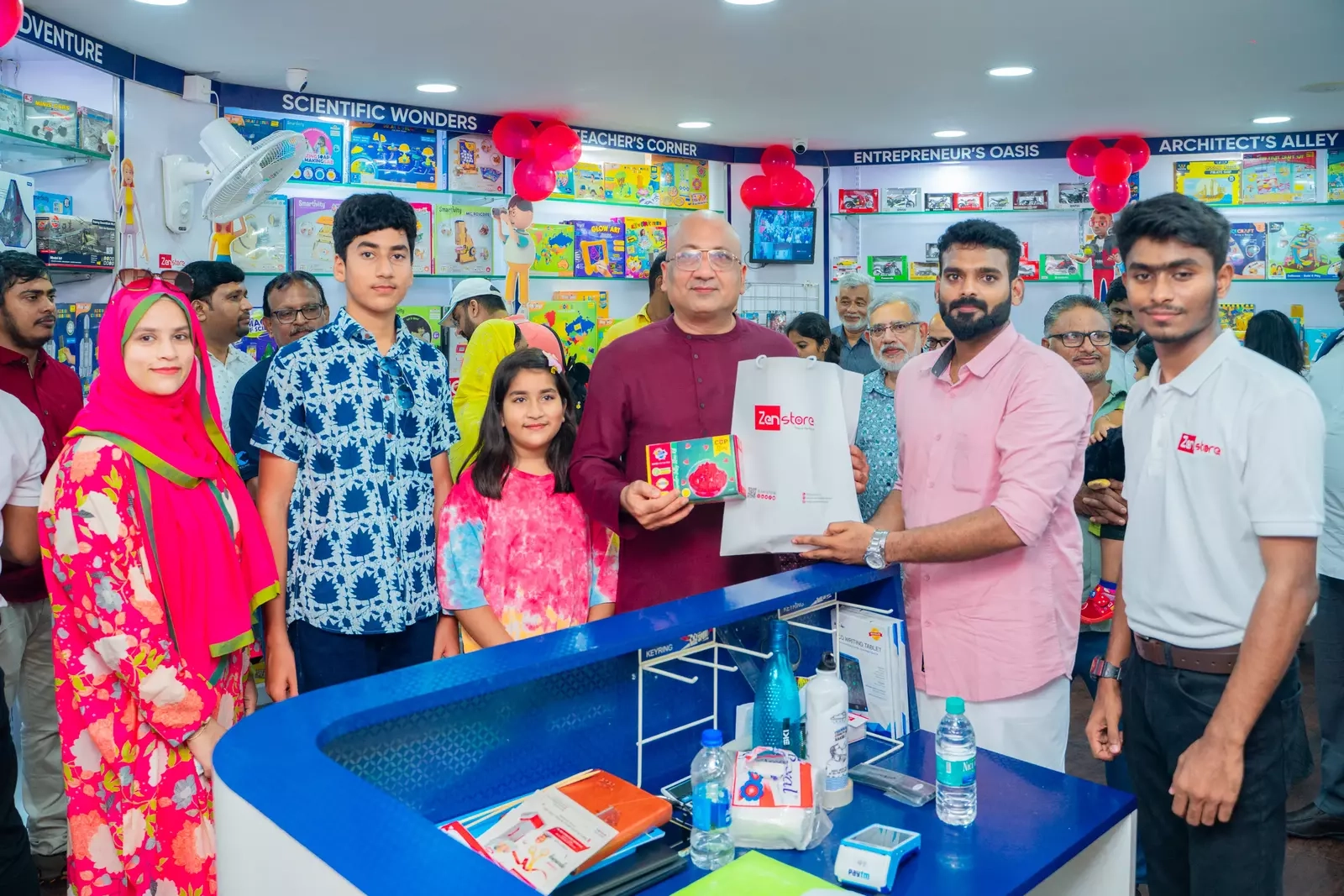 Full view of ZenStore flagship career experiential store at Kotturpuram Chennai