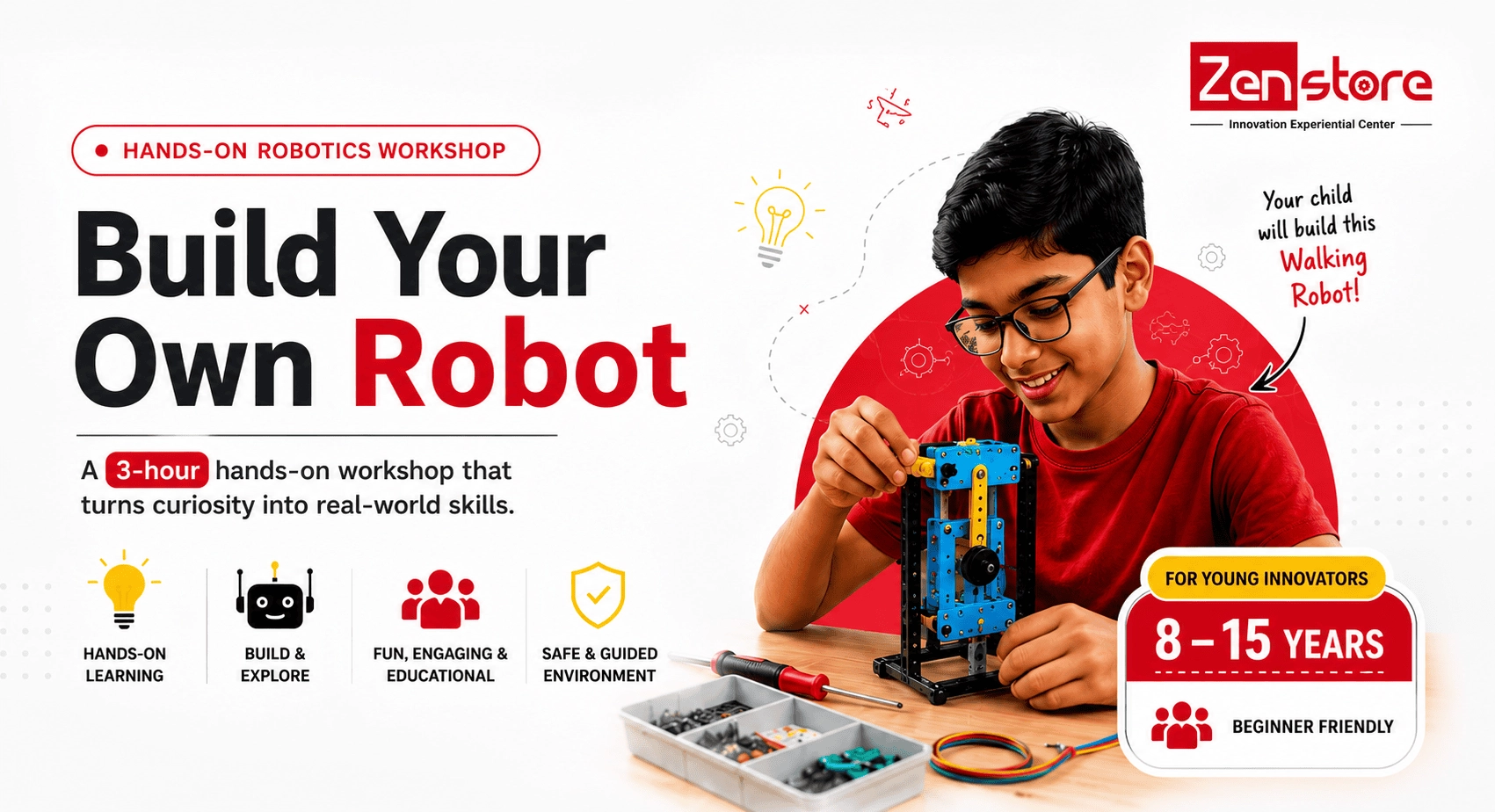 Light Following Robot Workshop banner